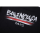 Balenciga 2024 New Front and Back Coke Graffiti Logo Letter Short Sleeve T-shirt