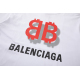 Balenciaga 24ss Double B Misprint Stitched Round Neck Short Sleeve T-shirt
