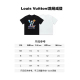 Louis Vuitton  New Printed T-shirt with Short Sleeves for Both Men and Women