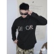 DIOR Gradient Floral Embroidery LOGO Long Sleeve Shirt for Men and Women