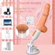 Sex Machine Thrusting Realistic Dildo for Women with 10 Vibrating & Thrusting Modes for G Spot Clitoral Anal Stimulation, Remote Control Silicone Vibrator, Adult Sex Toy (Flesh)