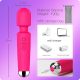 Vibrator Wand,Adult Sex Toy Wand, G Spot Dildo, Clit Vibrator, Sex Vibrators,Clitoris Stimulation,with 8 Speeds & 20 Patterns, Quiet,Fully Waterproof,Vibrating Wand for her Pleasure (Rose Red)