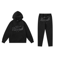 Wholesale high quality fleece hoodie pants set 8843