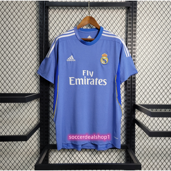 Camiseta 2ª equipación del Real Madrid Retro 2013/2014