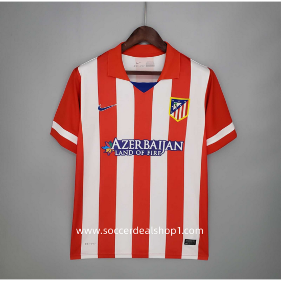 Camiseta 1ª equipación del Atletico del Madrid Retro 2013/2014