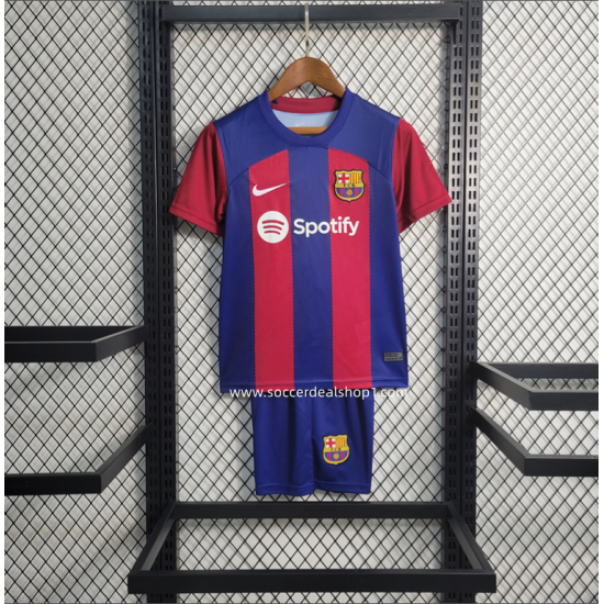 Camiseta 1ª equipación del Barcelona Niños 2023/2024