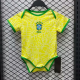Camiseta 1ª equipación del Brasil Baby Eurocopa 2024