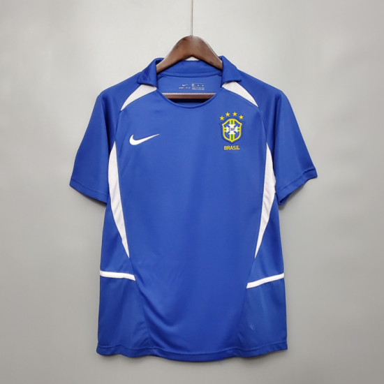 Camiseta 2ª equipación del Brasil Retro 2002