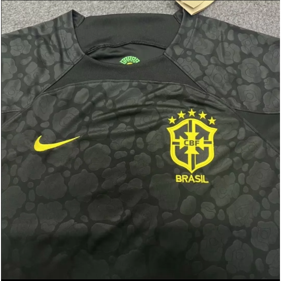 Camiseta de Brasil portero negra 2024/2025