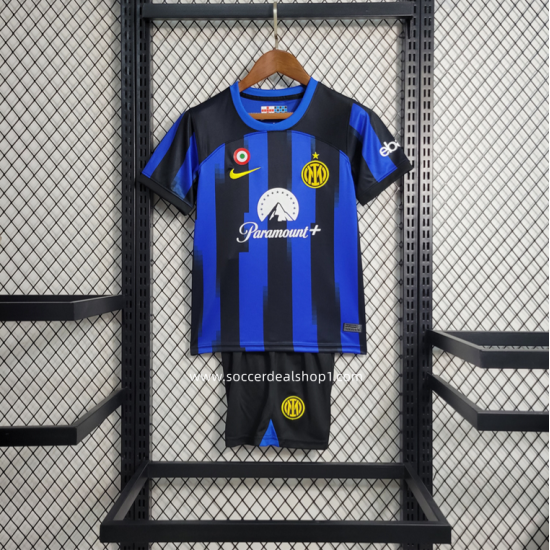 Camiseta 1ª equipación del Inter Millan Niños 2023/2024