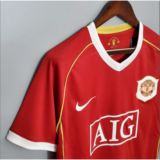 Camiseta 1ª equipación del Manchester United Retro 2006/2007