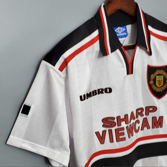 Camiseta 2ª equipación del Manchester United Retro 1998/1999