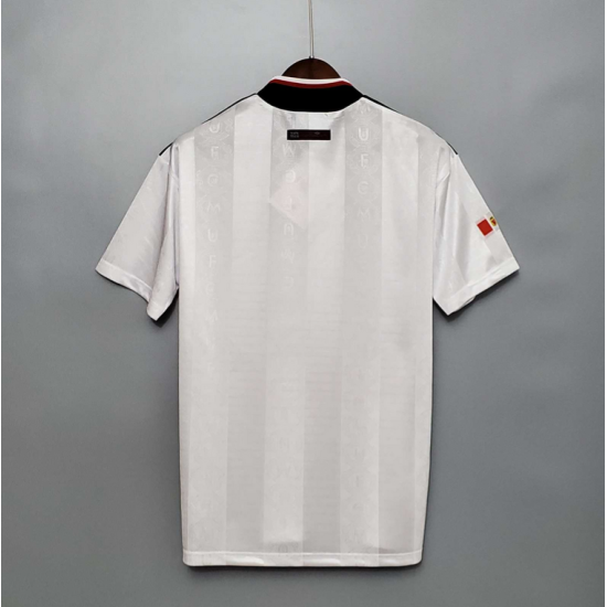 Camiseta 2ª equipación del Manchester United Retro 1998/1999
