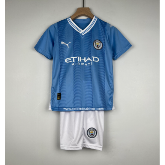Camiseta 1ª equipación del Manchester City Niños 2023/2024