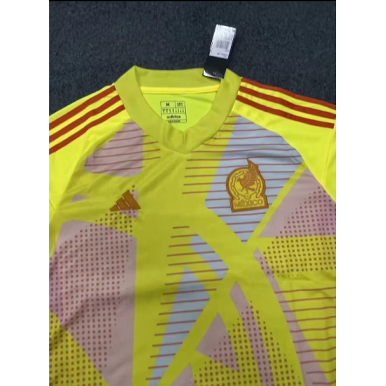 Camiseta del México portero Amarilla 2024/2025