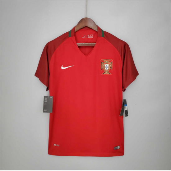 Camiseta 1ª equipación del Portugal Retro 2016