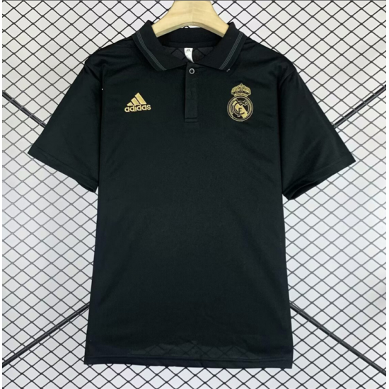 Camiseta del Real Madrid Polo Negra 2024/2025