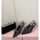VALENTINO Valentino~24 Spring/Summer Classic Rivet Top Cow Leather High Heel Sandals