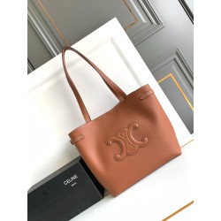 CELINE | CABAS ANA Ï S Grained Cow Leather Handbag NEW~2024 Summer Size: 54 X 29.5 X 15cm