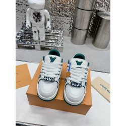 Lv 2024 early spring couple style, new trainer 2 generation chubby shoes unveiled