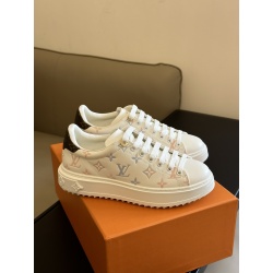 LV classic white shoes