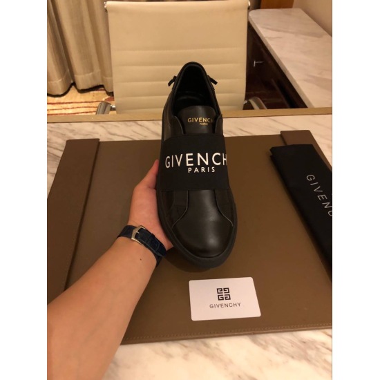 GIVENCHY men's low-top cowhide casual shoes