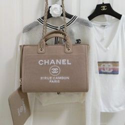 Chanel 23b beach bag new color oak color