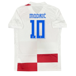 2024 Croatia Home Quick-dry Breathable football jersey No. 10, No. 17, No. 1, No. 9, No. 11