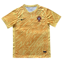 2024 Portugal goalkeeper quick-dry breathable football jersey