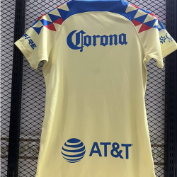 Women's Soccer Jerseys 23-24 Mexican Super League Americas Home Jersey Girls Short Sleeve T-Shirt